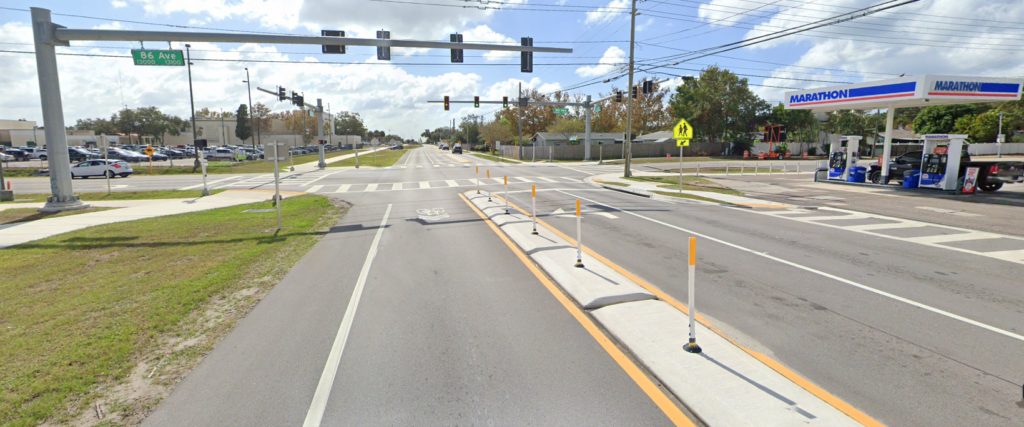 Image of 131st St. N at 86th Ave N.