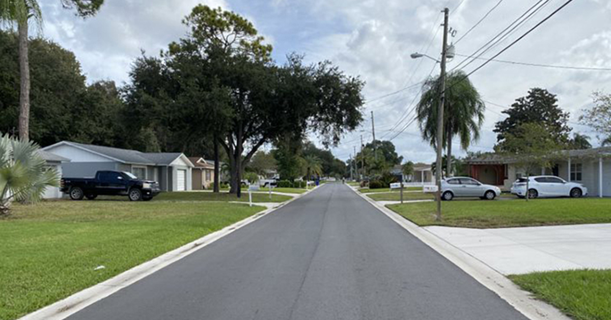 Lakeshore Estates neighborhood in Palm Harbor