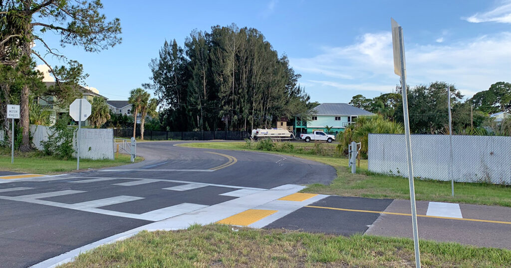 Sutherland Bayou Boat Ramp entrance