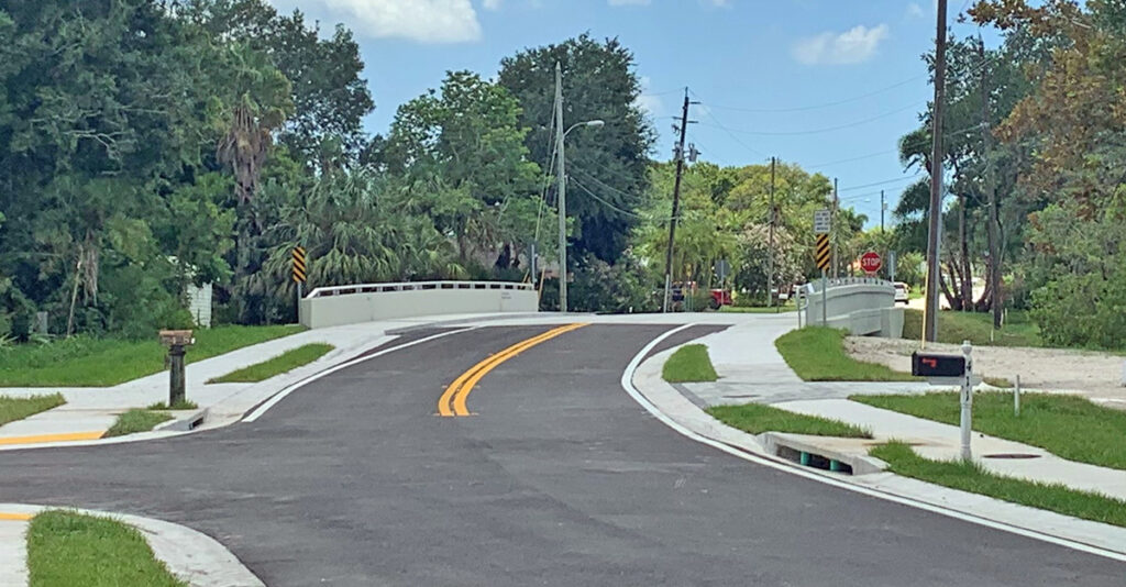Westwinds Drive bridge in Palm Harbor