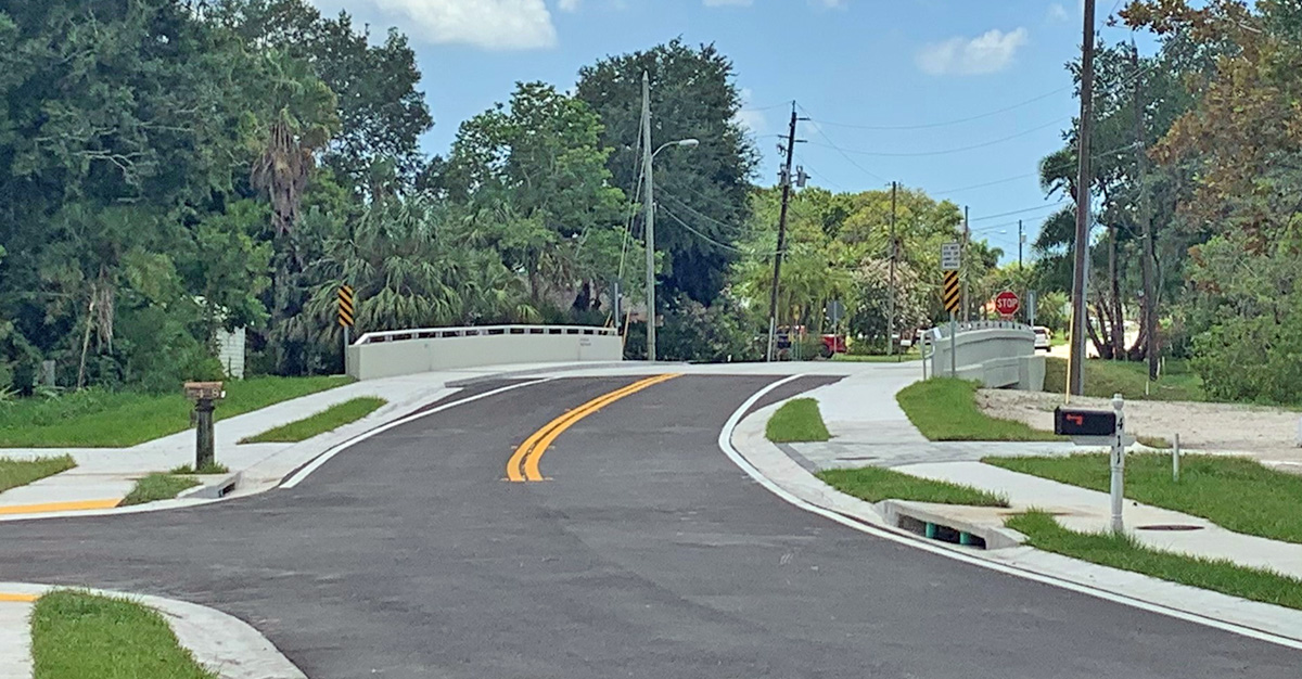 Westwinds Drive bridge in Palm Harbor