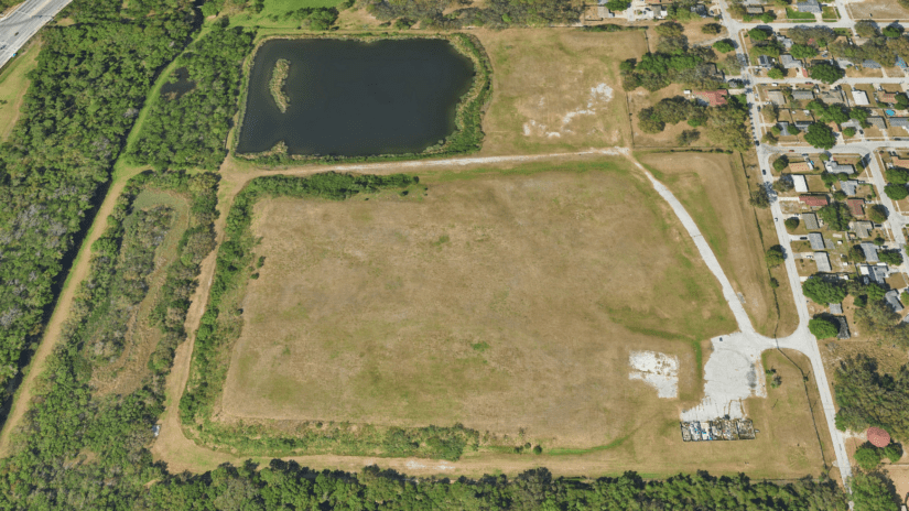 Future green space on 119 St. in Largo
