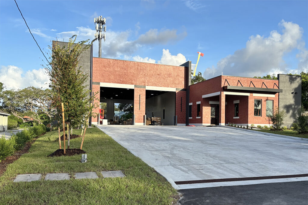 New Palm Harbor Fire Station 68 under construction