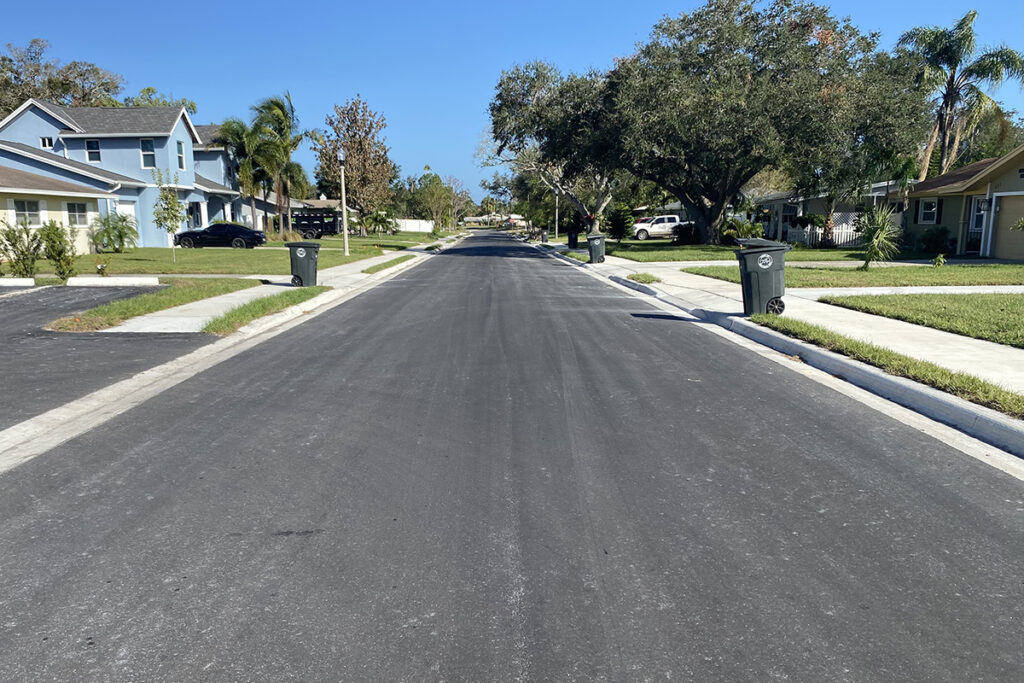 Carl Avenue and Shirley Avenue project in the Town of Belleair, Florida
