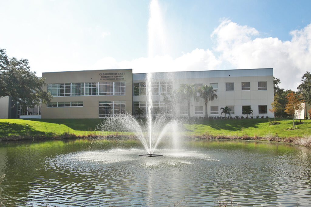 Clearwater's East Community Library at St. Pete College