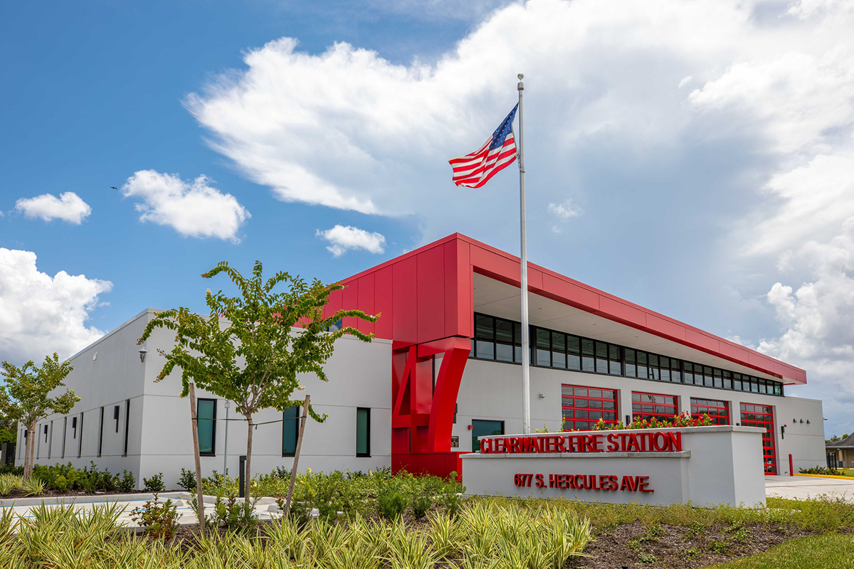 Clearwater Fire Station 47 on Hercules Ave.
