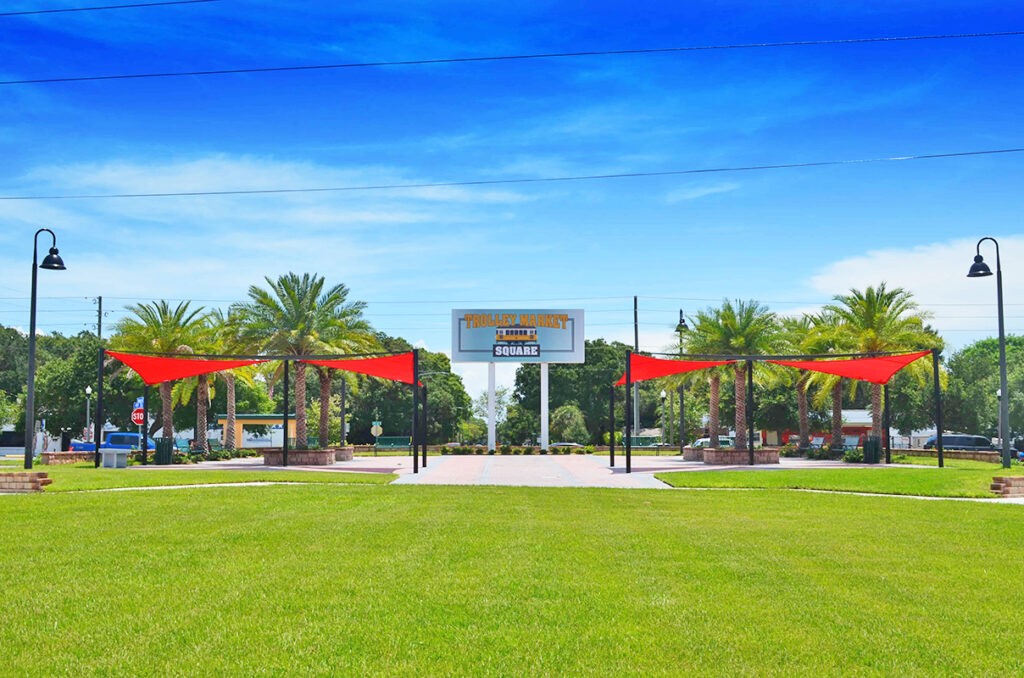 Trolley Market Square in Gulfport, FL.