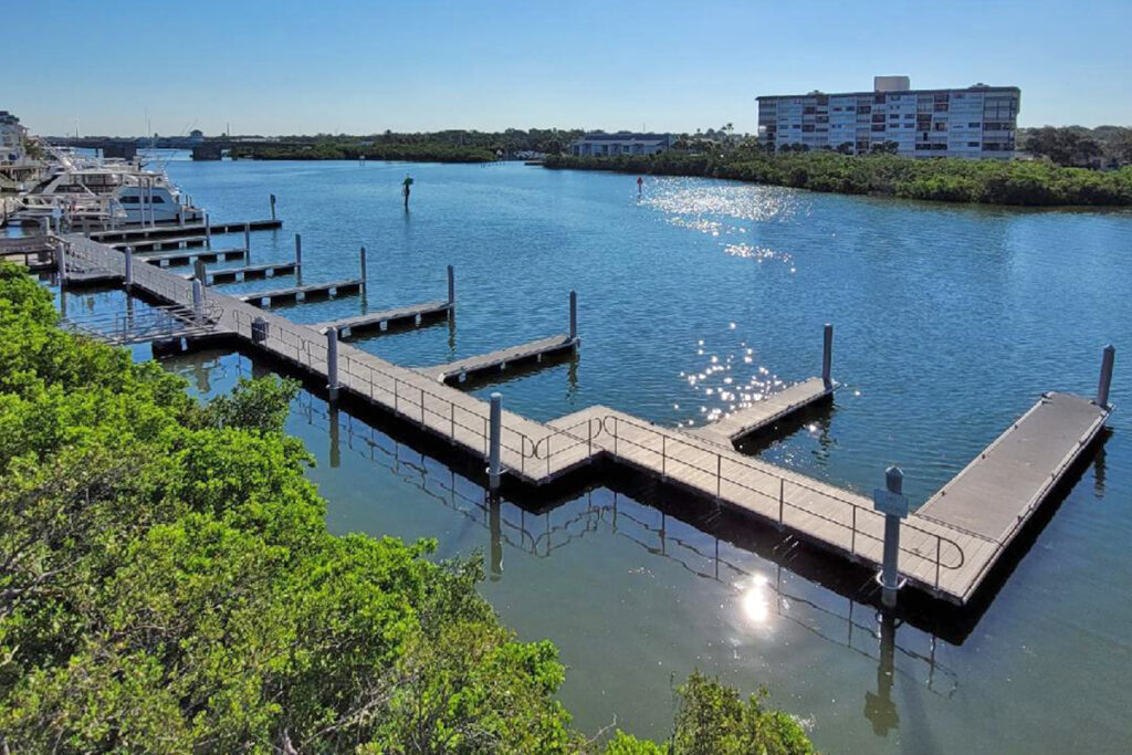Keegan Claire Docks in Indian Rocks Beach, Florida