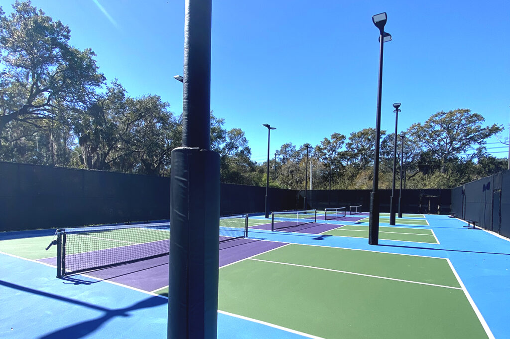 Sid Boughton pickleball courts in Safety Harbor