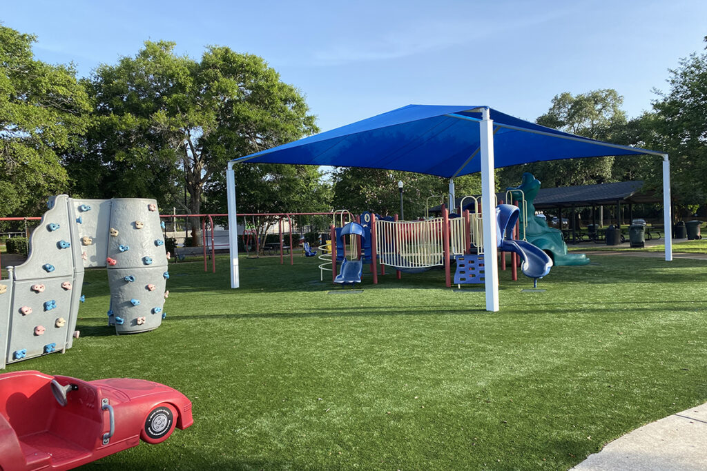 Safety Harbor's City Park upgraded to artificial turf with Penny for Pinellas funds.
