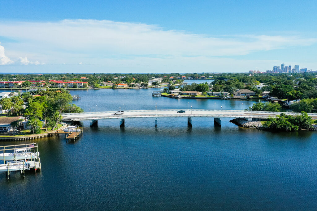 40th Avenew bridge in St. Peterburg, FL.
